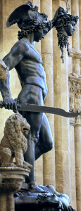 Cellini's Perseus: right side Cellini's Perseus: right side