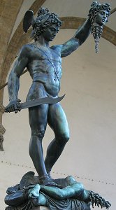 Cellini's Perseus: classic front right view 3 Cellini's Perseus: classic front right view 3