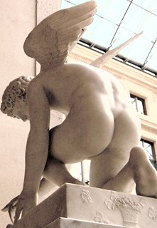 Chaudet's Cupid - low back view