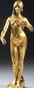Bronze Jeunesse by Jean Antoine Carls