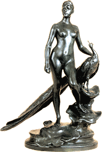 Falguière's Juno - bronze
