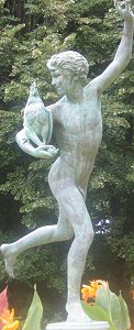 Falguière's Cockfight - weathered copy in a park, colour, by urbanman on Flickr Falguière's Cockfight - weathered copy in a park, colour, by urbanman on Flickr