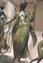 Dancer and Gazelles by Paul Manship - Met Museum statuette 1