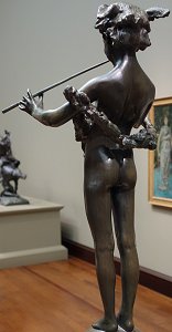 Frederick Macmonnies - Pan of Rohallion at the Cincinnati Art Gallery, back left view