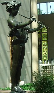 Frederick Macmonnies - Pan of Rohallion at the Metropolitan Museum, New York, front right view on Flickr