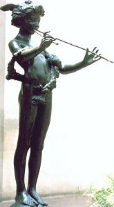 Frederick Macmonnies - Pan of Rohallion at the Metropolitan Museum, New York, front right view