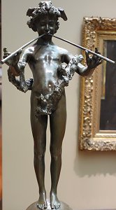 Frederick Macmonnies - Pan of Rohallion at the Cincinnati Art Gallery, front view
