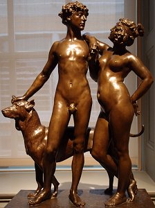Frederick Macmonnies - Venus and Adonis statuette, Smithsonian Art Museum