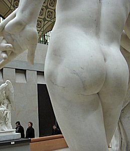 Moulin's A Secret from On High - buttocks of marble in Orsay