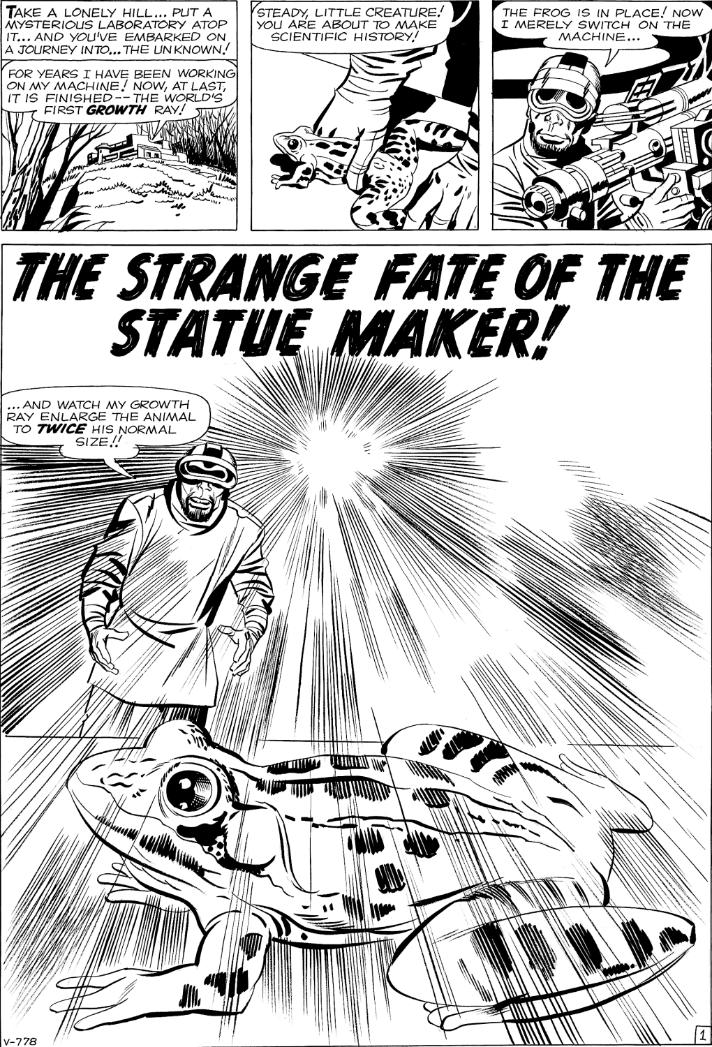 The Strange Fate of the Statue Maker 1