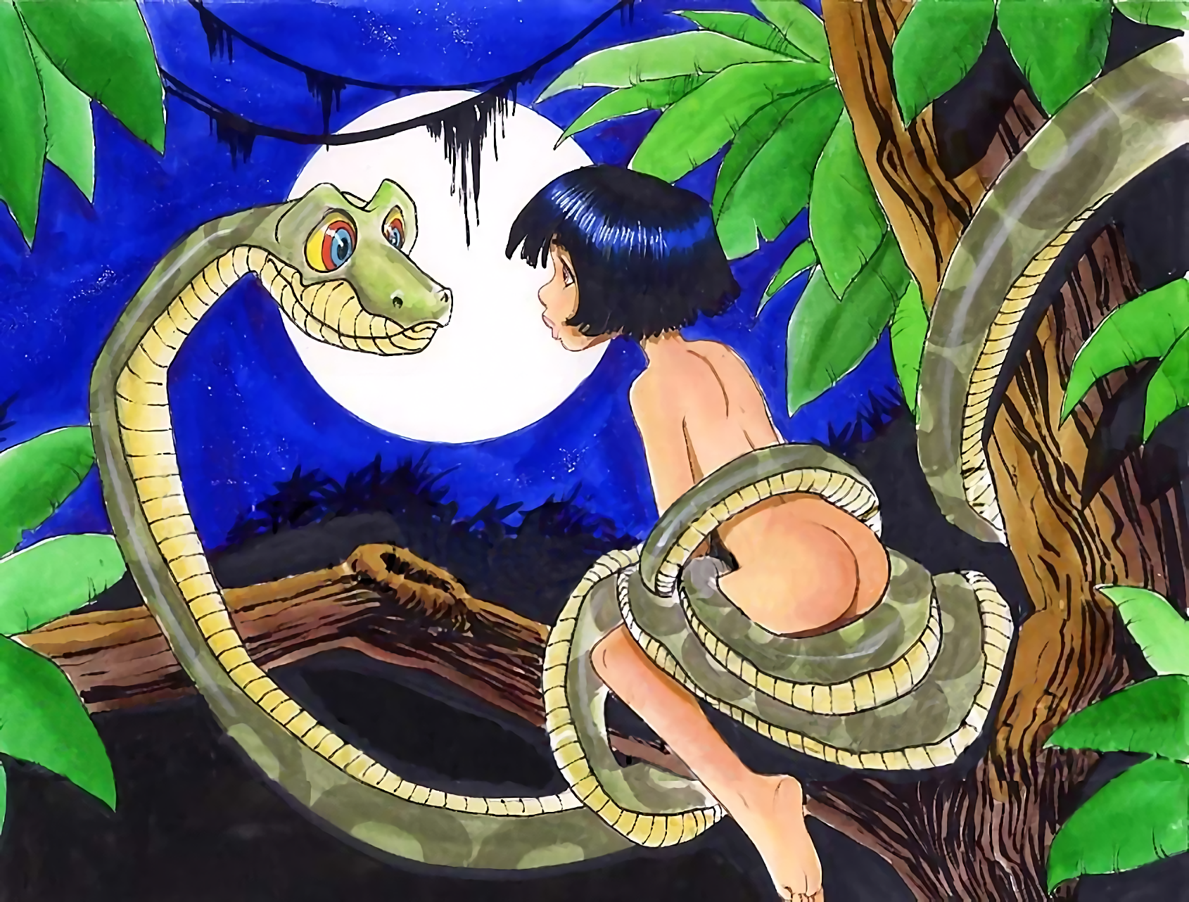 Sitting with Kaa - hypnotherapy? 