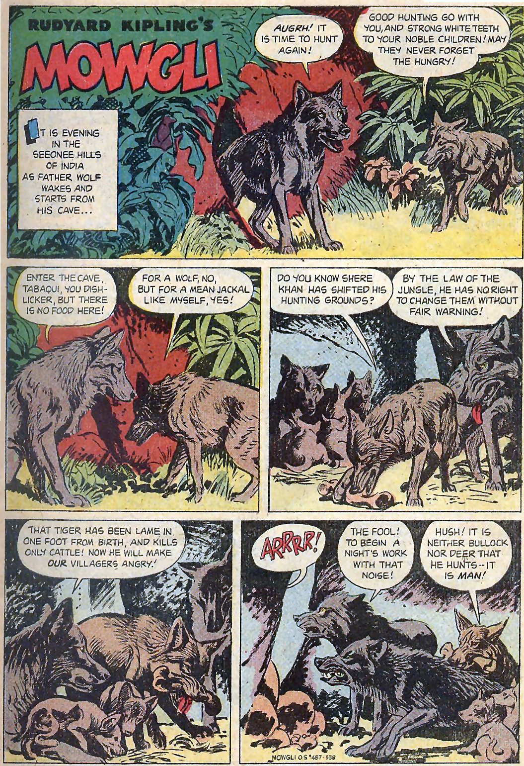 Rudyard Kipling's Mowgli: Jungle Book #1 page 1