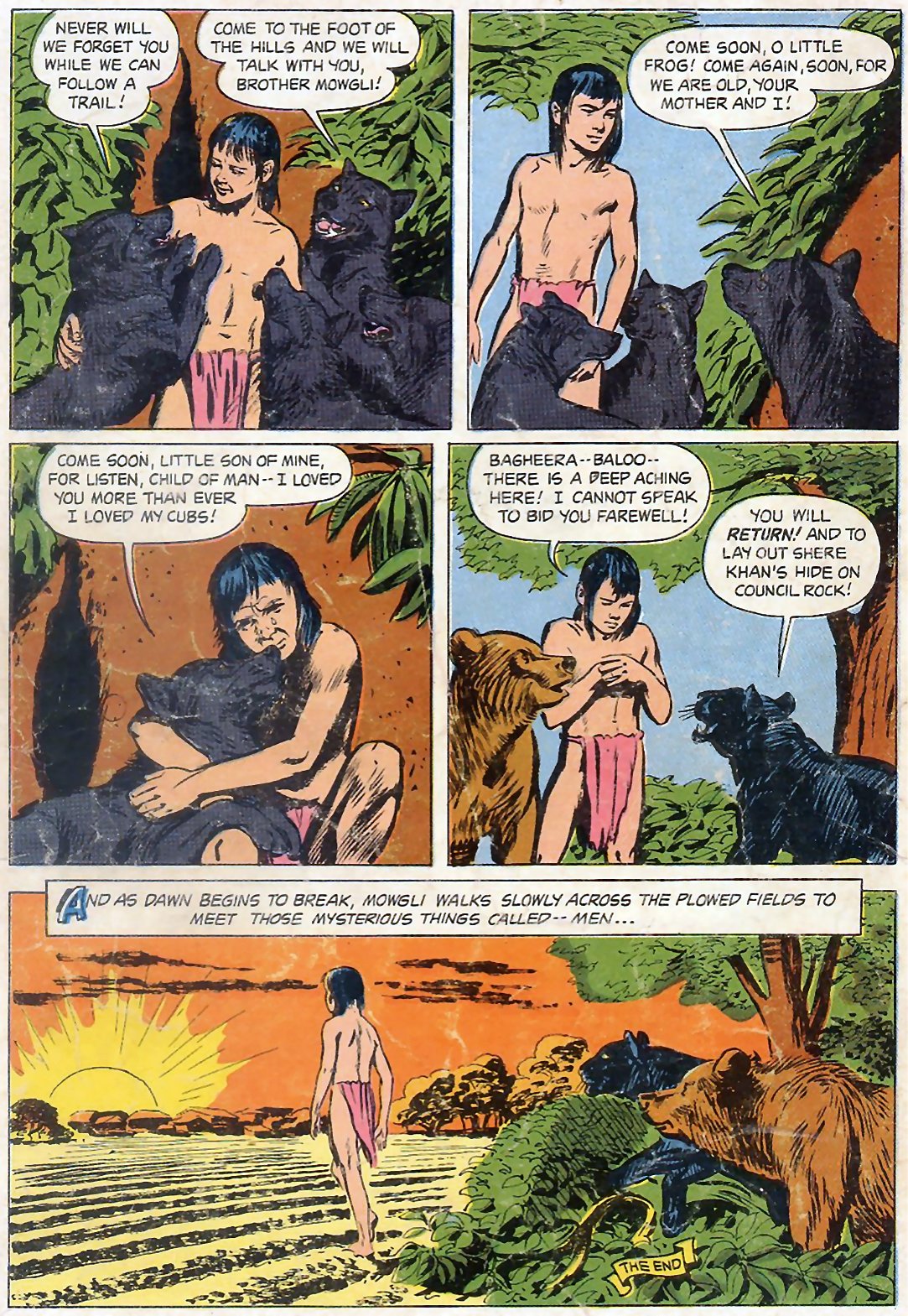 Rudyard Kipling's Mowgli: Jungle Book #1 page 34