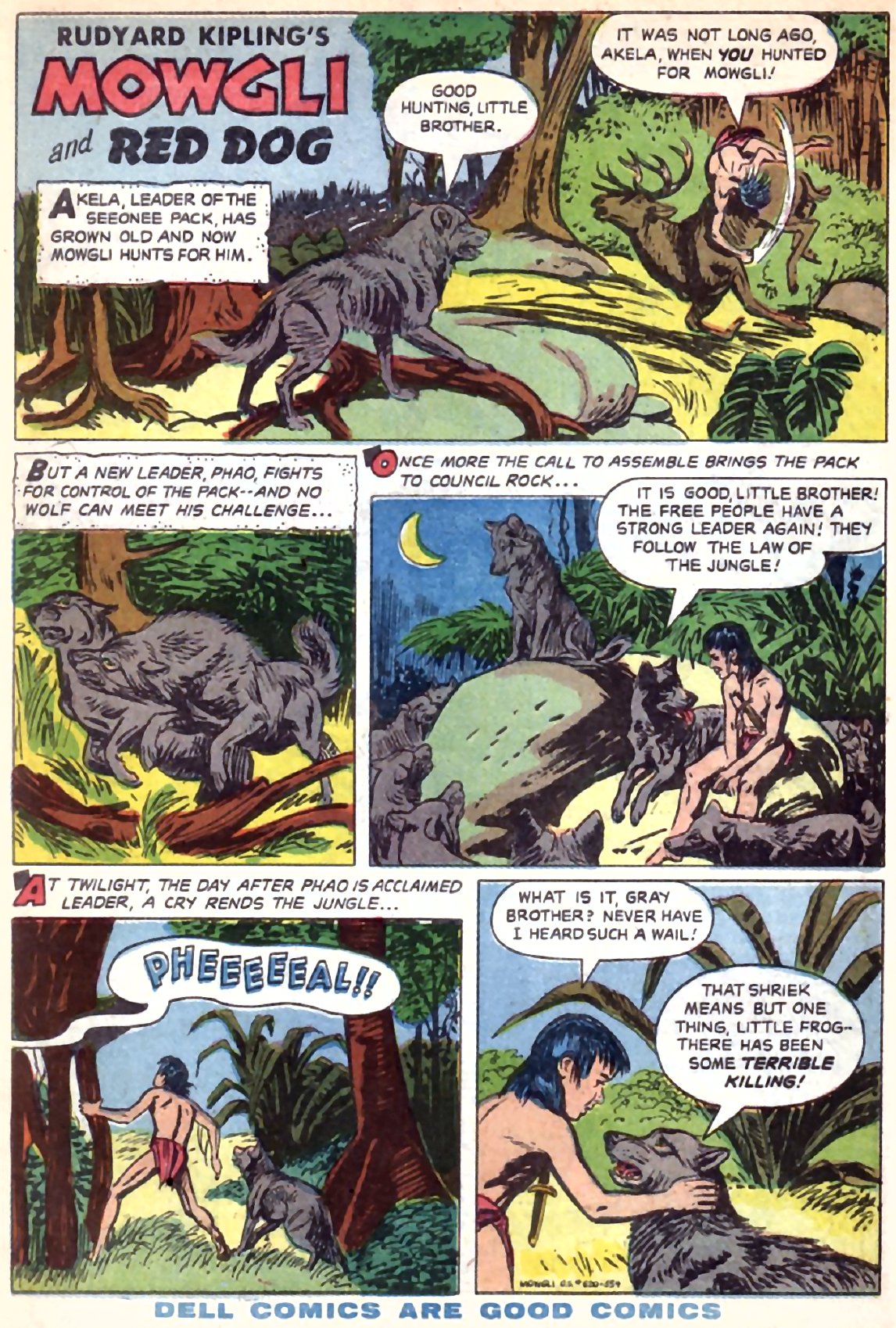 Rudyard Kipling's Mowgli: Jungle Book #3 page 1