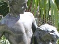 Boy and Panther by Rudulph Evans