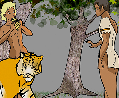 Tiger Boy and Bruno by Inspector97 (John Ridley) on deviantArt