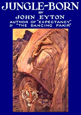 Nanga and the tiger: the rare jacket illustration from John Eyton's Jungle-Born