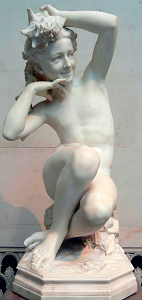 Carpeaux's Girl With Shell - Marble in National Gallery of Art, Washington DC (Wikimedia Commons, adjusted) Carpeaux's Girl With Shell - Marble in National Gallery of Art, Washington DC (Wikimedia Commons, adjusted)