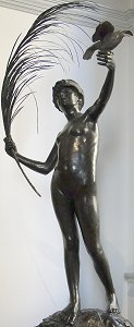 Peace by Edward Onslow Ford - Bronze