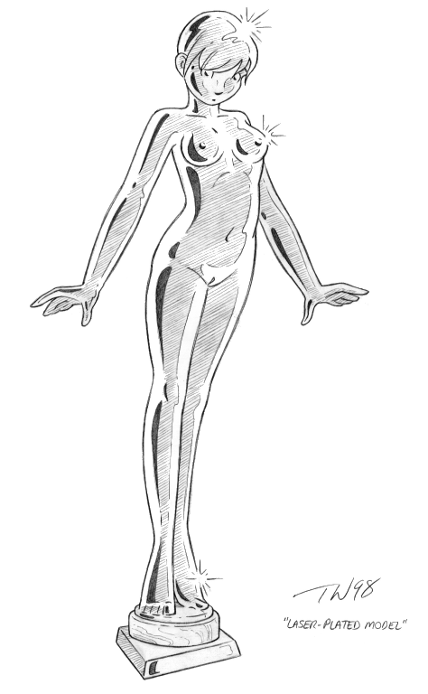 Taral Wayne - Laser Plated Model