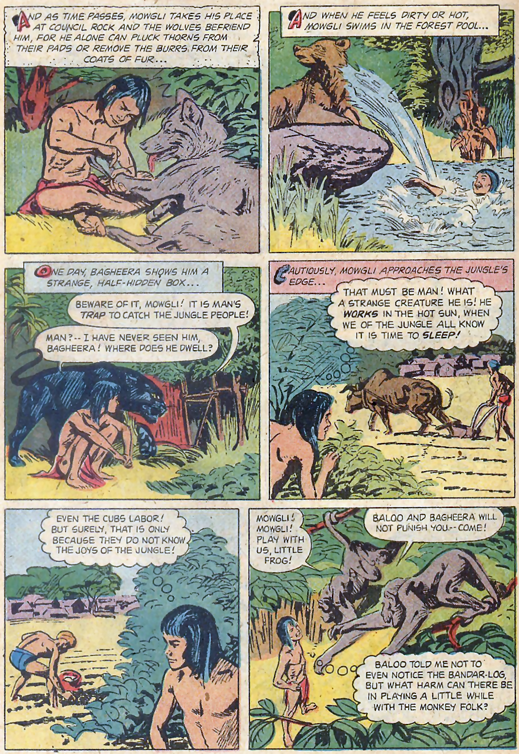 Rudyard Kipling's Mowgli: Jungle Book #1 page 8 Rudyard Kipling's Mowgli: Jungle Book #1 page 8