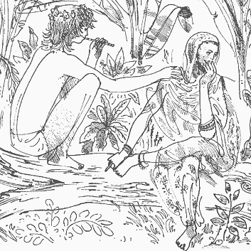 Mowgli and Abdul Gafur's daughter